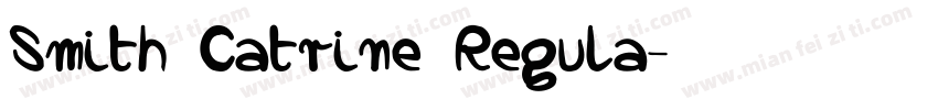 Smith Catrine Regula字体转换